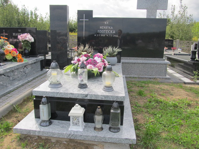 Grób Henryka Kostecka
